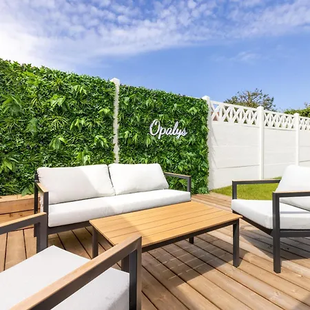 Opalys - Maison Plain Pied - Jacuzzi - Petanque - Jardin - Parking - 800 M De La Berck