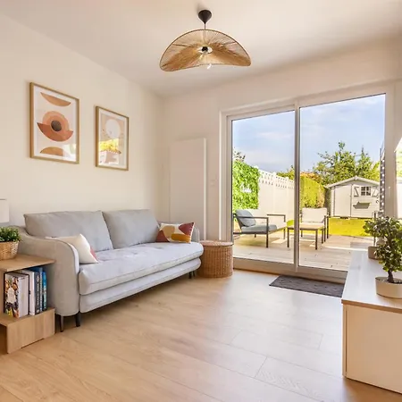 Appartement Opalys - Maison Plain Pied - Jacuzzi - Petanque - Jardin - Parking - 800 M De La Berck