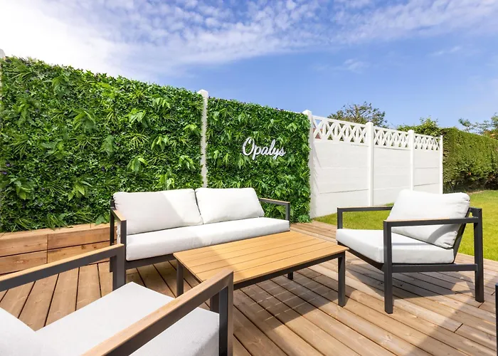 Opalys - Maison Plain Pied - Jacuzzi - Petanque - Jardin - Parking - 800 M De La Berck